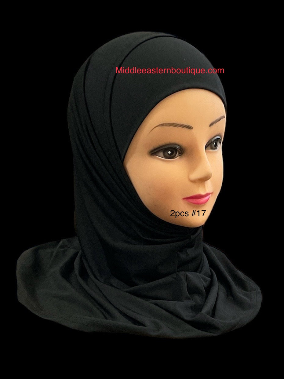 2-Piece Lycra Hijab