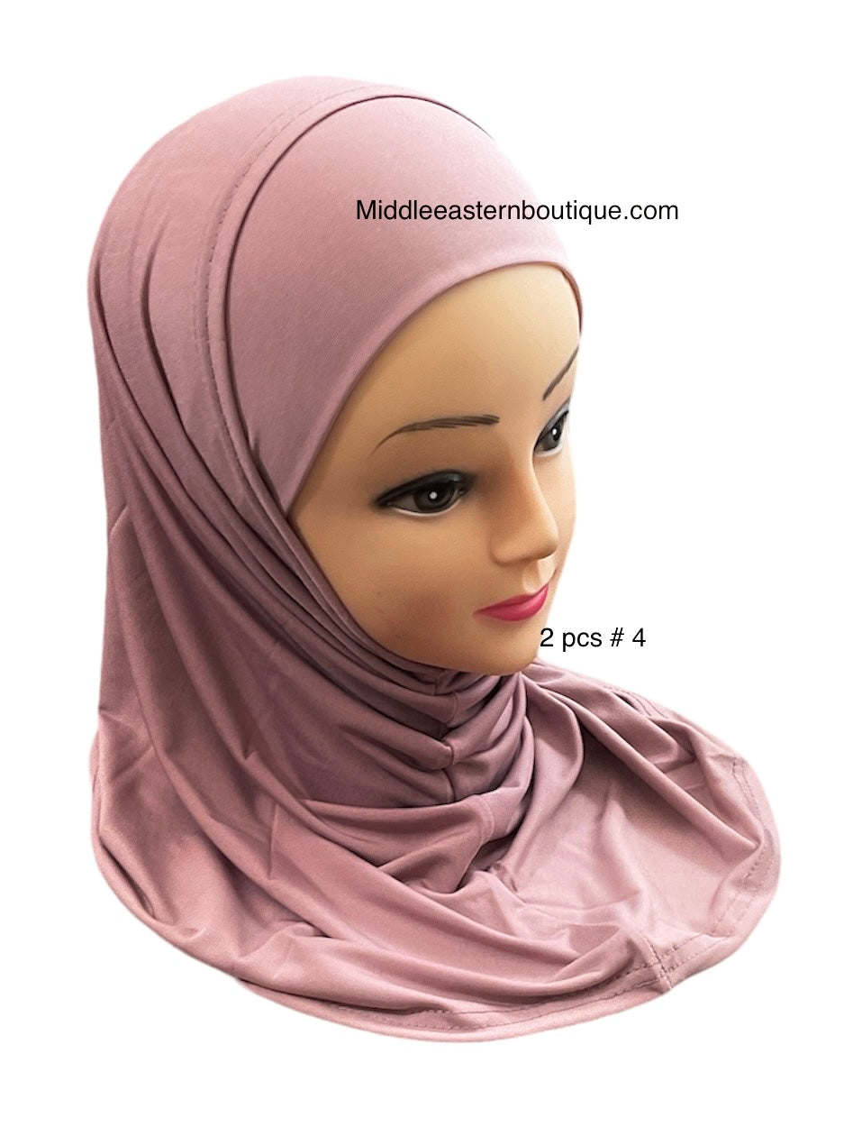 2-Piece Lycra Hijab