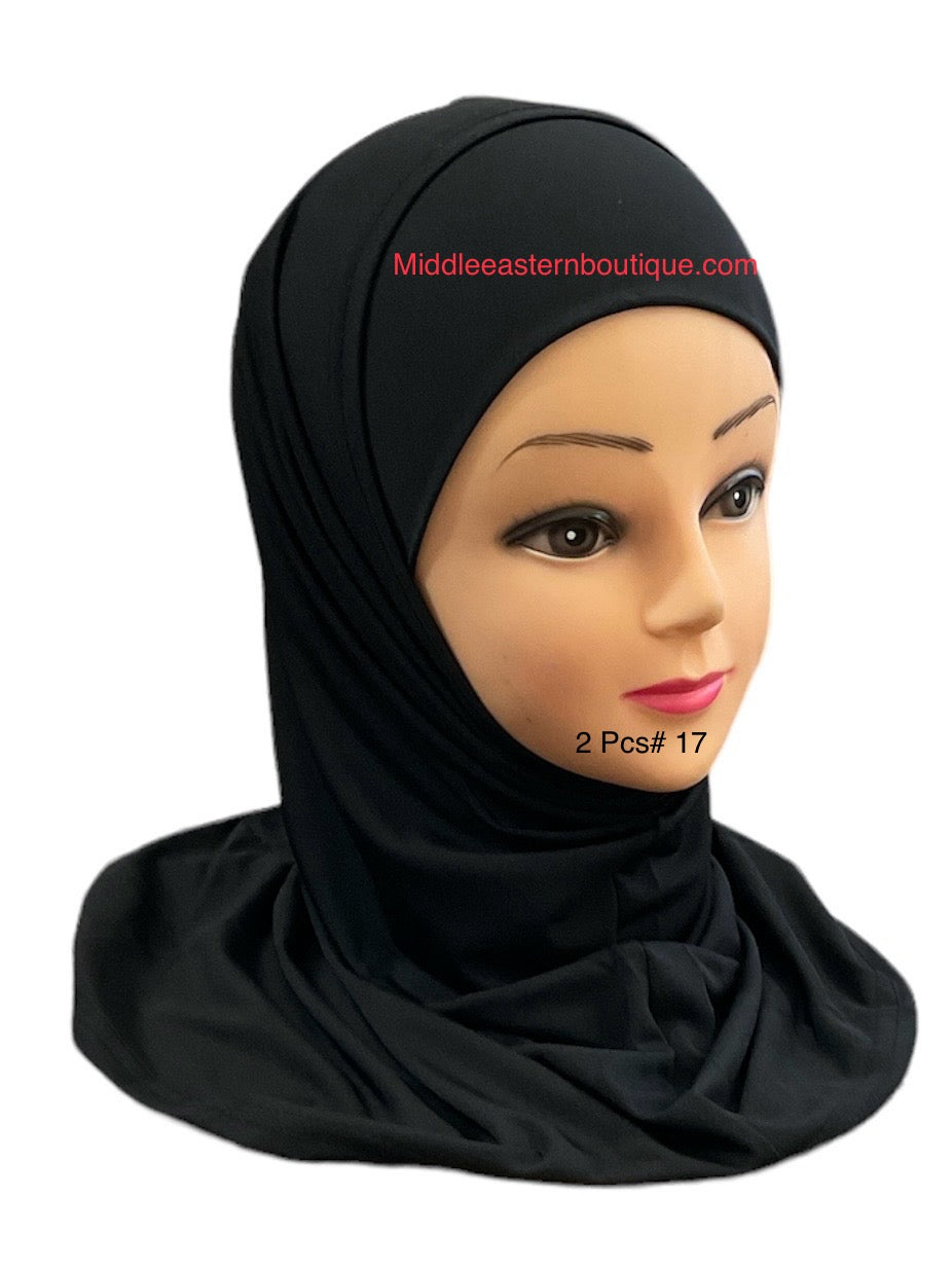 2-Piece Lycra Hijab