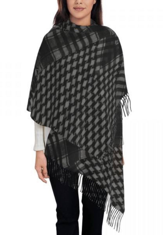 Light Kashmir scarves Palestinian style