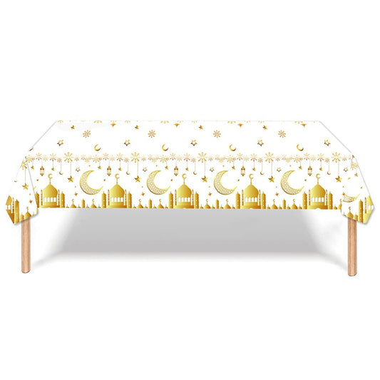 Eid Mubarak Table Cloth Design #1