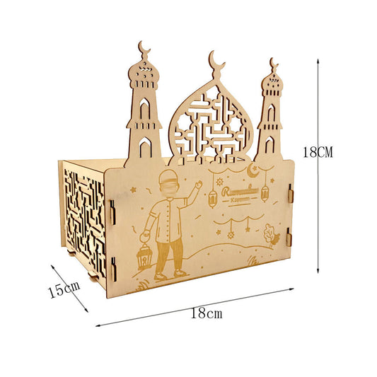 Wooden Open Box or Goodies Tray