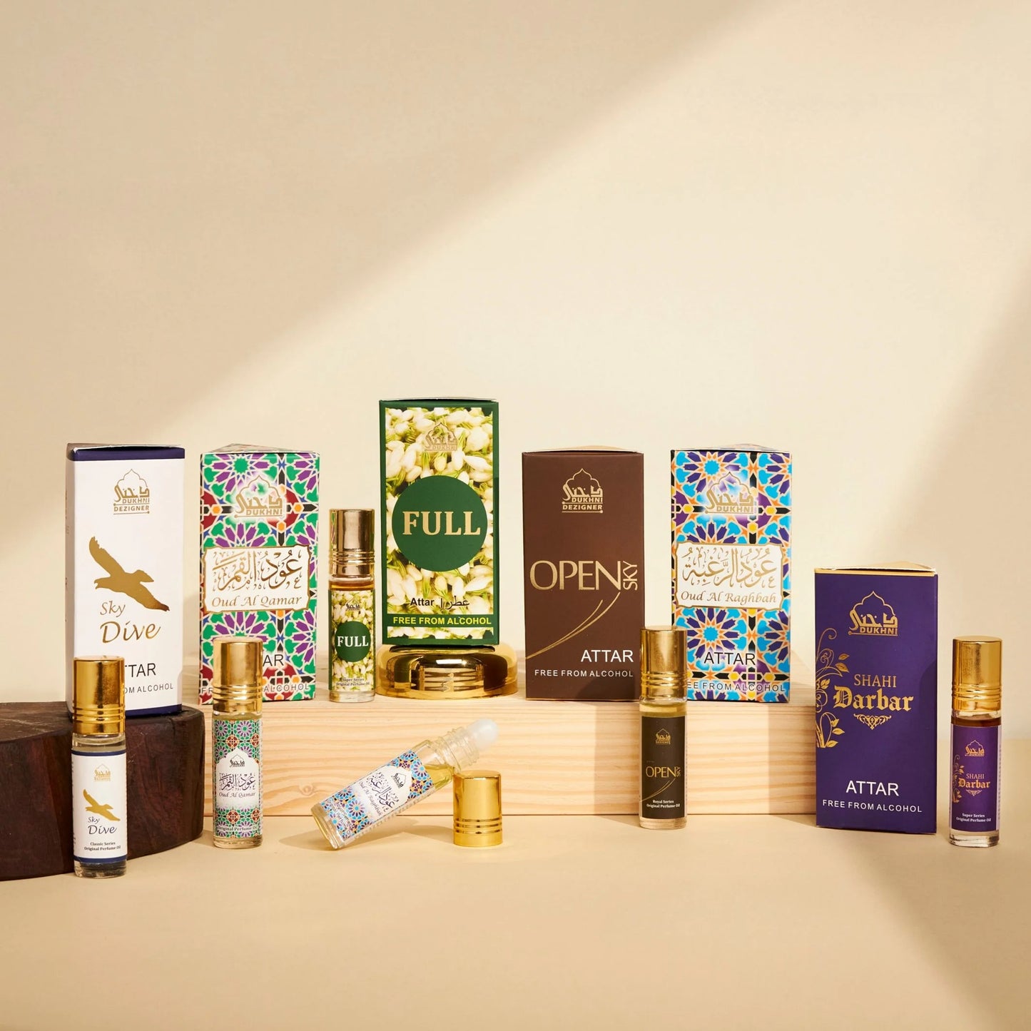 Dukhni Mixed Attar Oil SHAHI DARBAR Alcohol-Free Oil Perfume
