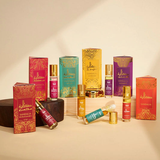 Dukhni Sandalwood Attar Oil Alcohol-Free Oil Perfume