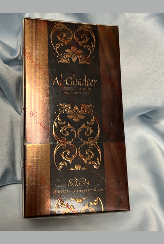 Al Ghadeer Concentrated Oil Perfume - 0.68 fl oz - Free From Alcohol.