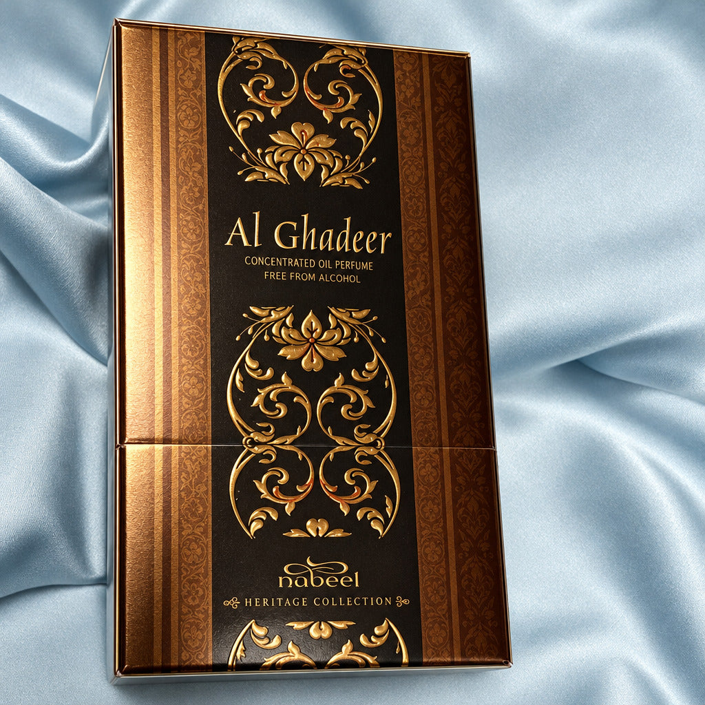 Al Ghadeer Concentrated Oil Perfume - 0.68 fl oz - Free From Alcohol.