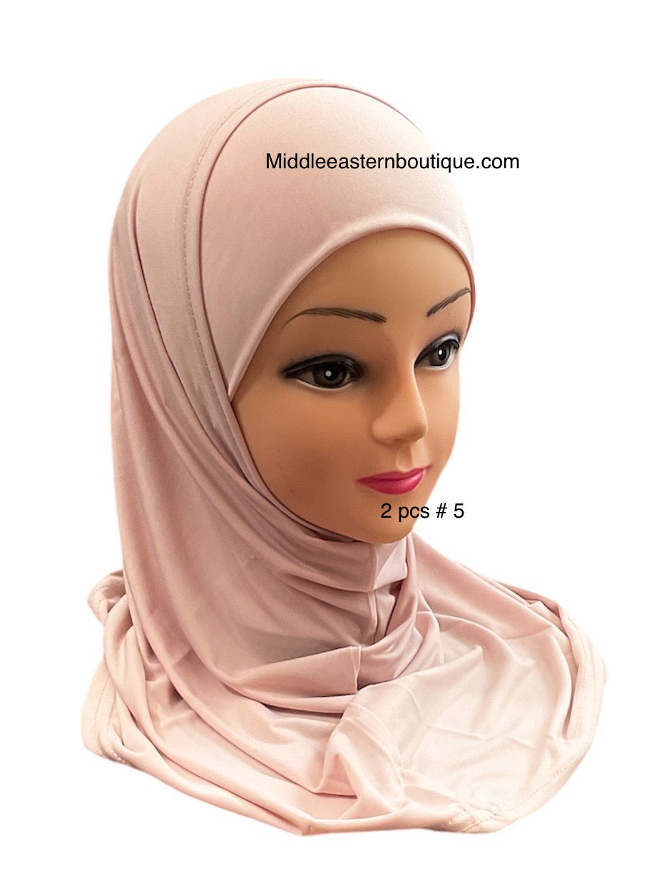 2-Piece Lycra Hijab