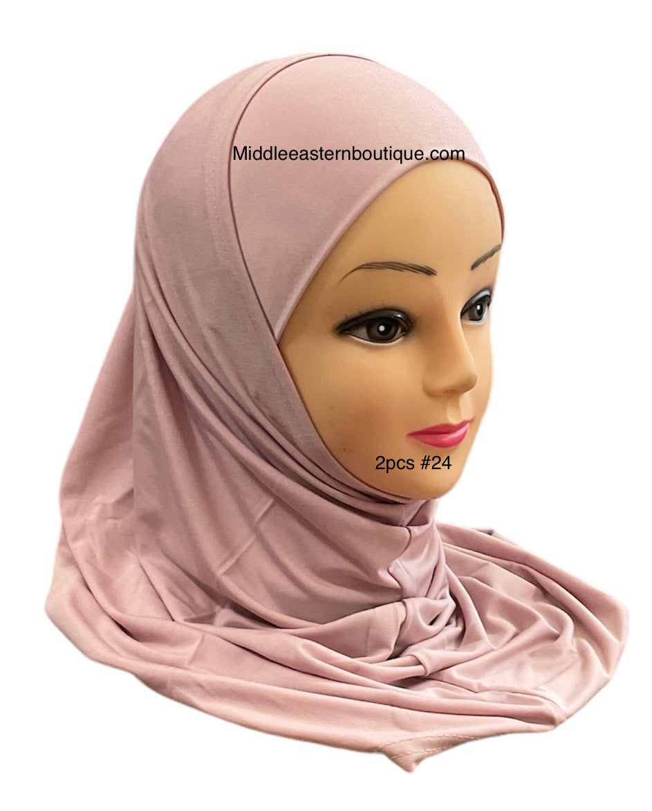 2-Piece Lycra Hijab