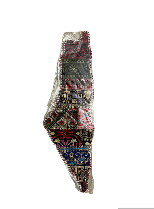 Palestine embroidery or Tatreez Map - 18x6 inches.