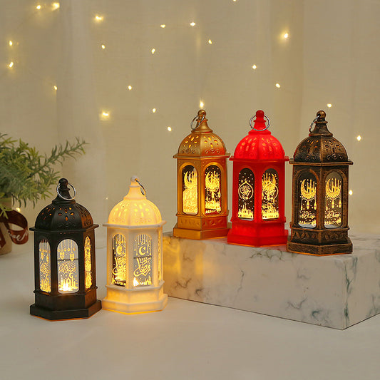 Led Lantern Lamp - Ramadan Kareem or Our Light Witten it.