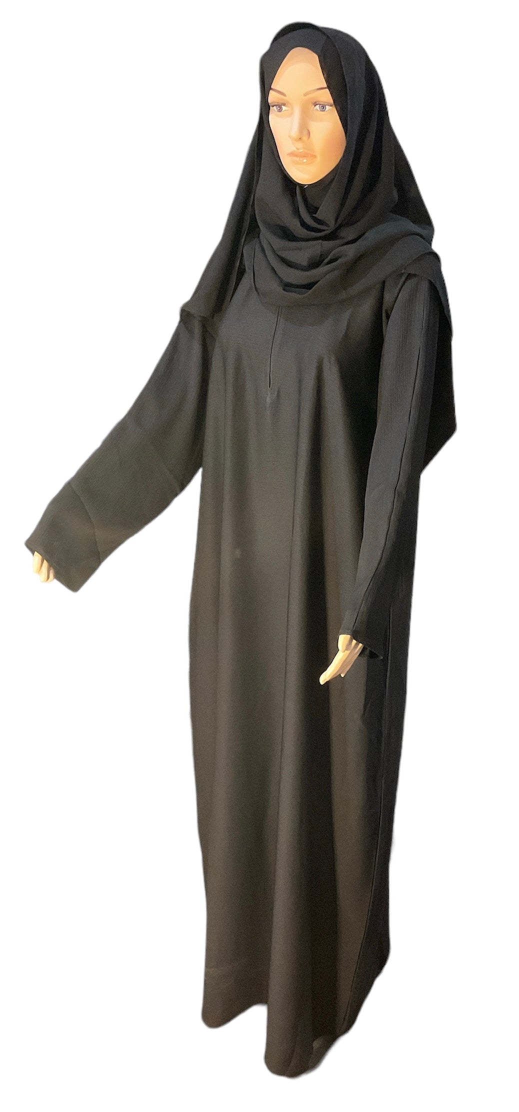 Plain Black Abayas