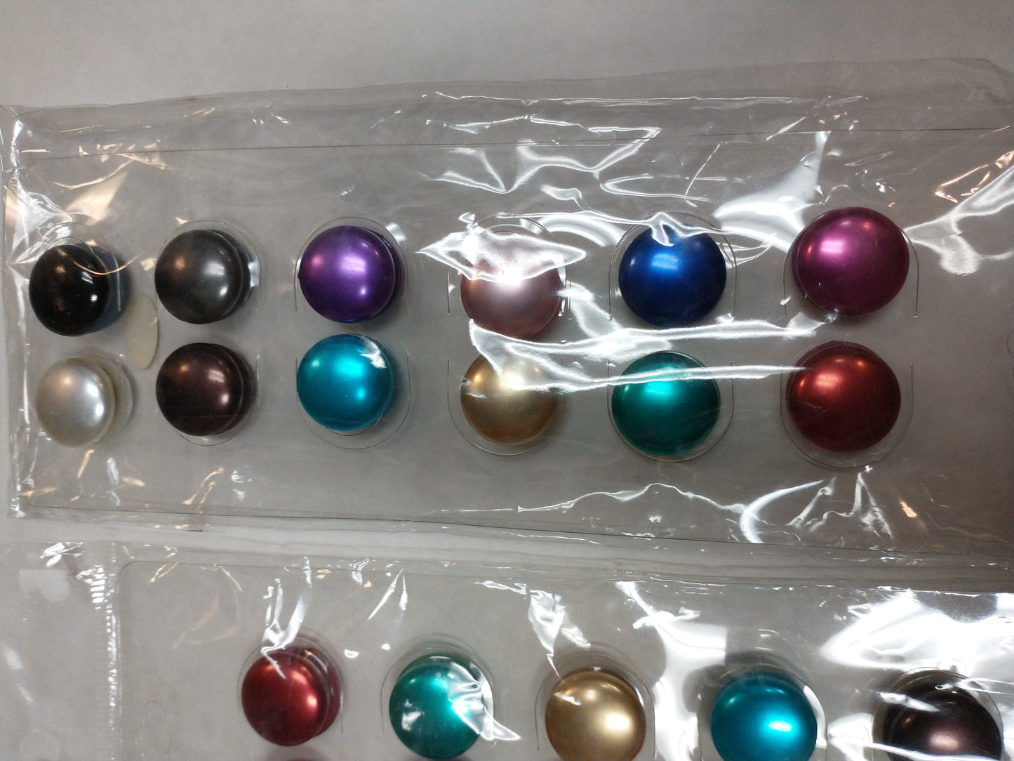 Three Randomly Picked Colored Magnetic Pins for Hijab