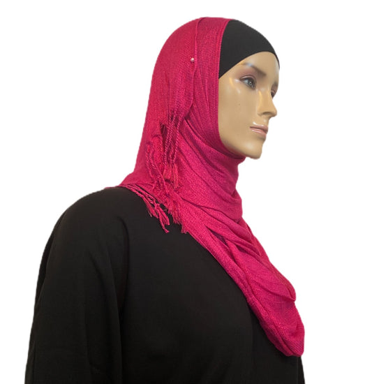 Fancy Shawl with shiny accent Middle Eastern Boutique