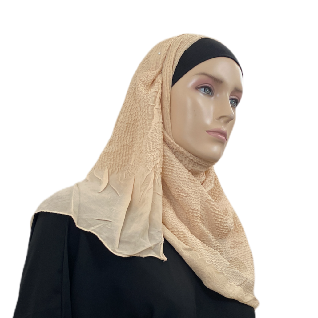 Partially Wrinkled Cotton Shawls Middle Eastern Boutique