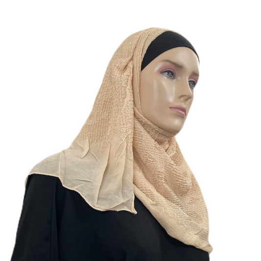 Partially Wrinkled Cotton Shawls Middle Eastern Boutique