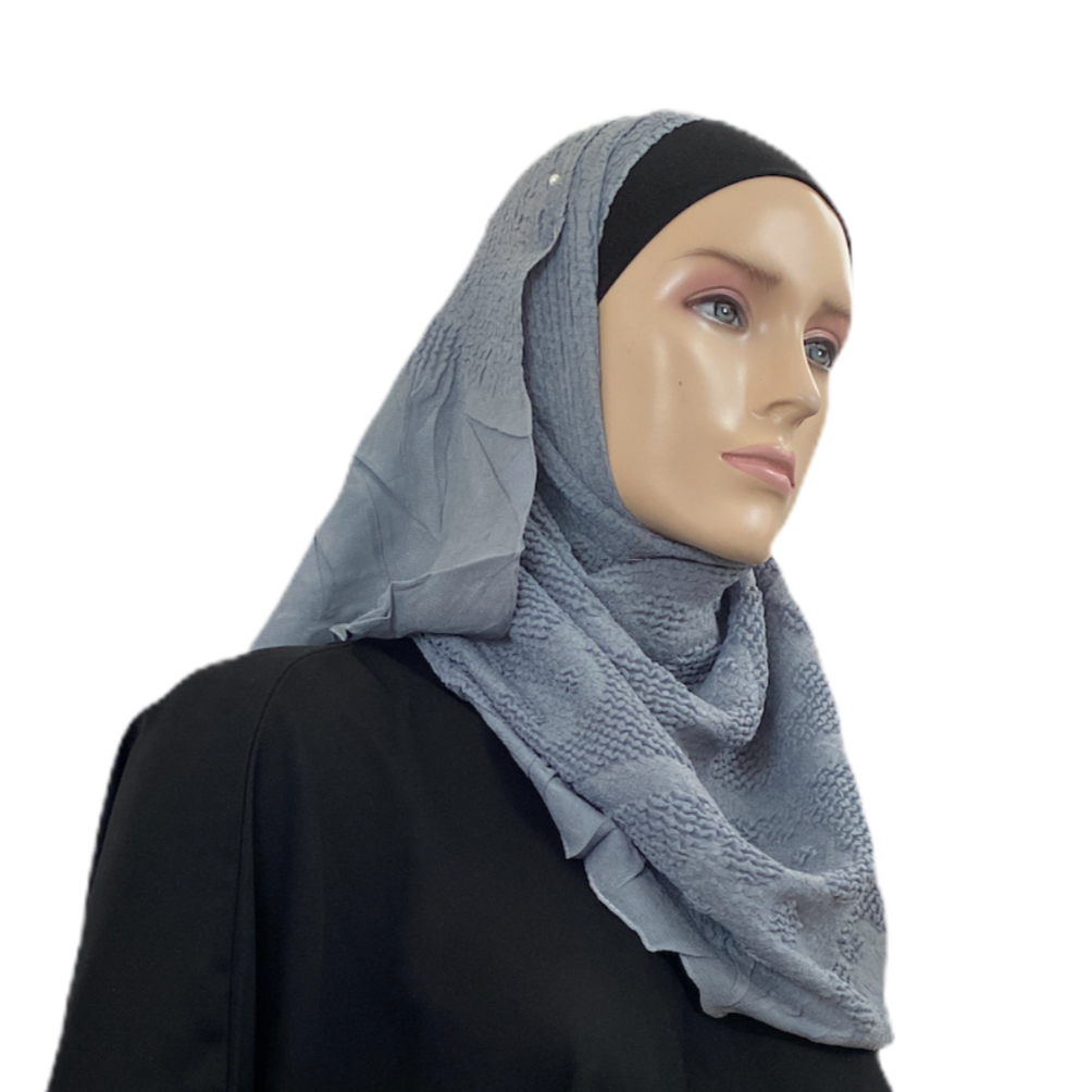 Partially Wrinkled Cotton Shawls Middle Eastern Boutique