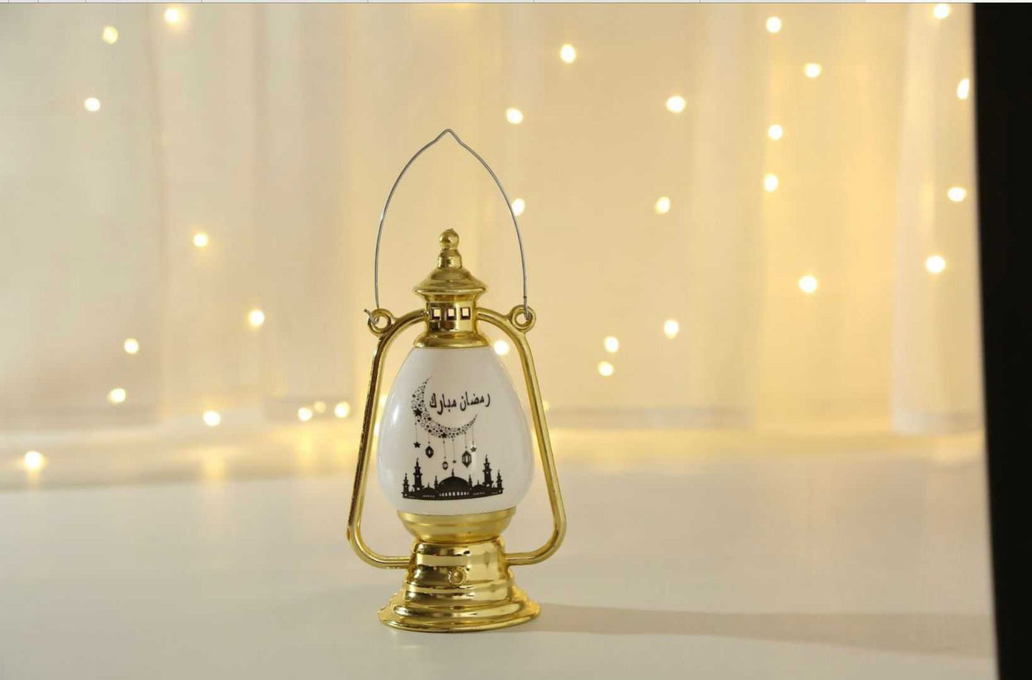 Ramadan Mubarak LED Wind Light Lantern Decoration. Middle Eastern Boutique