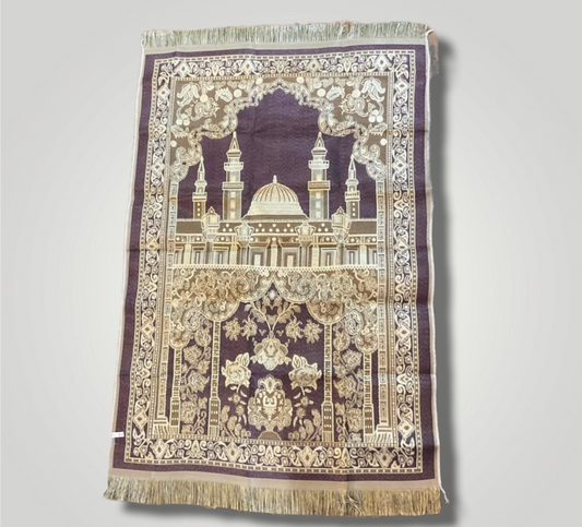 Prayer bag, prayer rug inside the bag, you can carry it anywhere, easy to carry, beautiful, Mosque rug Middle Eastern Boutique