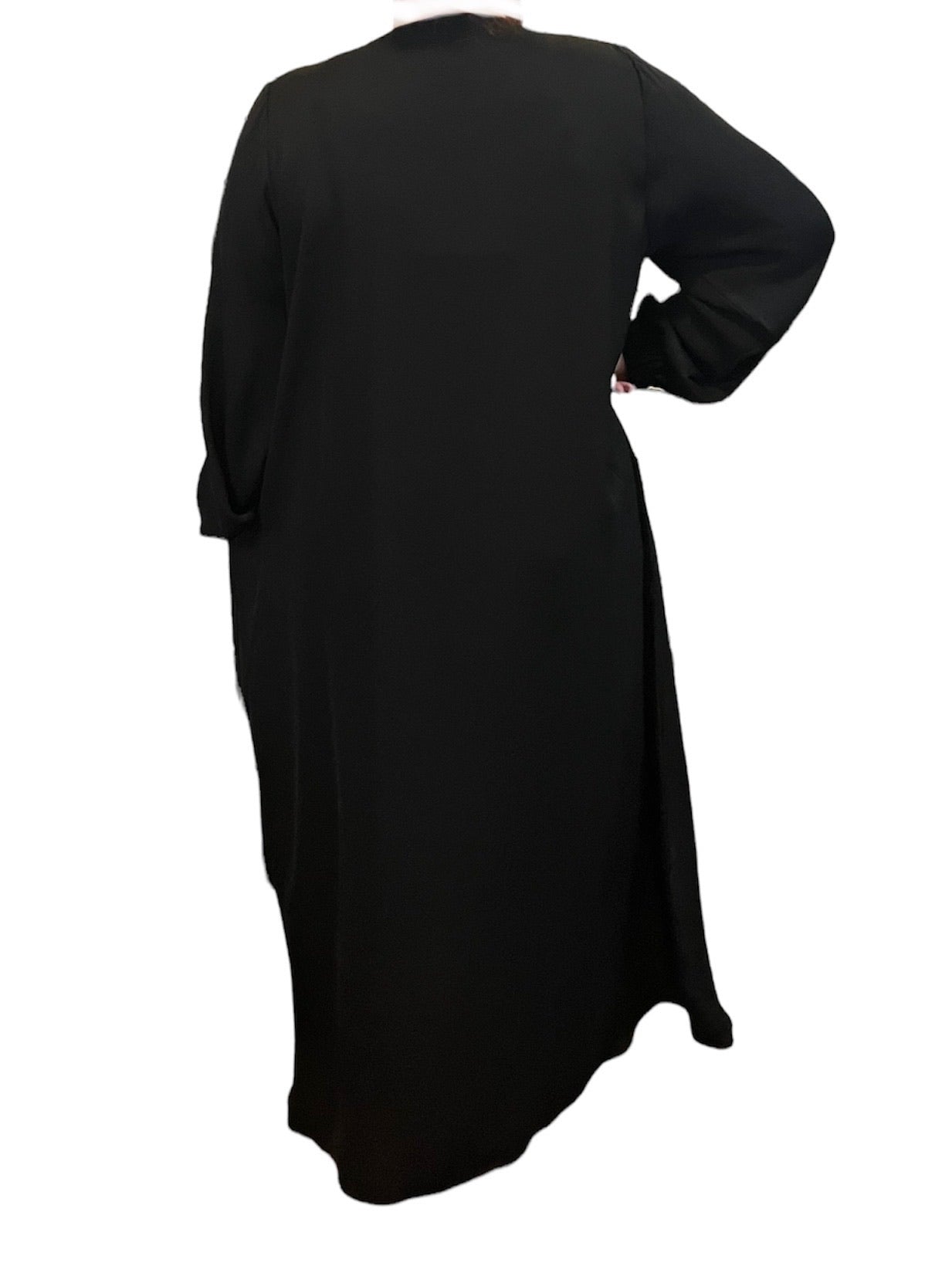 Black Kuwaiti Abayas Variants 1-16 Middle Eastern Boutique