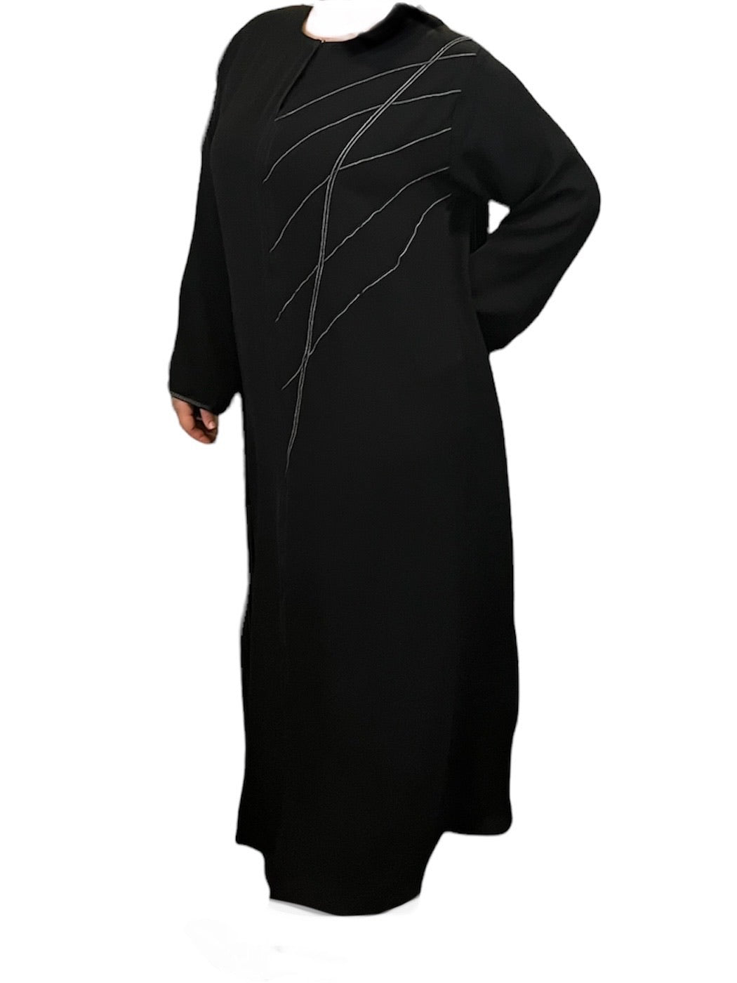 Black Kuwaiti Abayas Variants 1-16 Middle Eastern Boutique