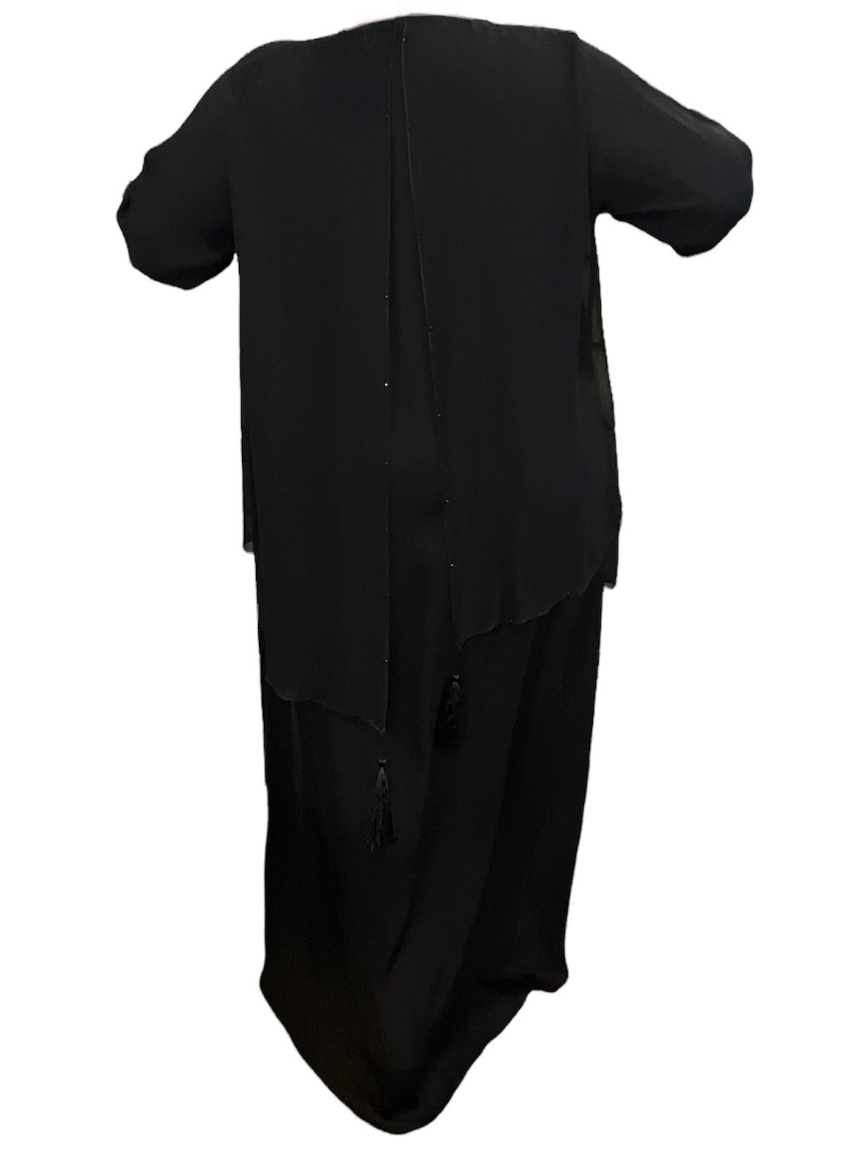 Black Kuwaiti Abayas Variants 1-16 Middle Eastern Boutique