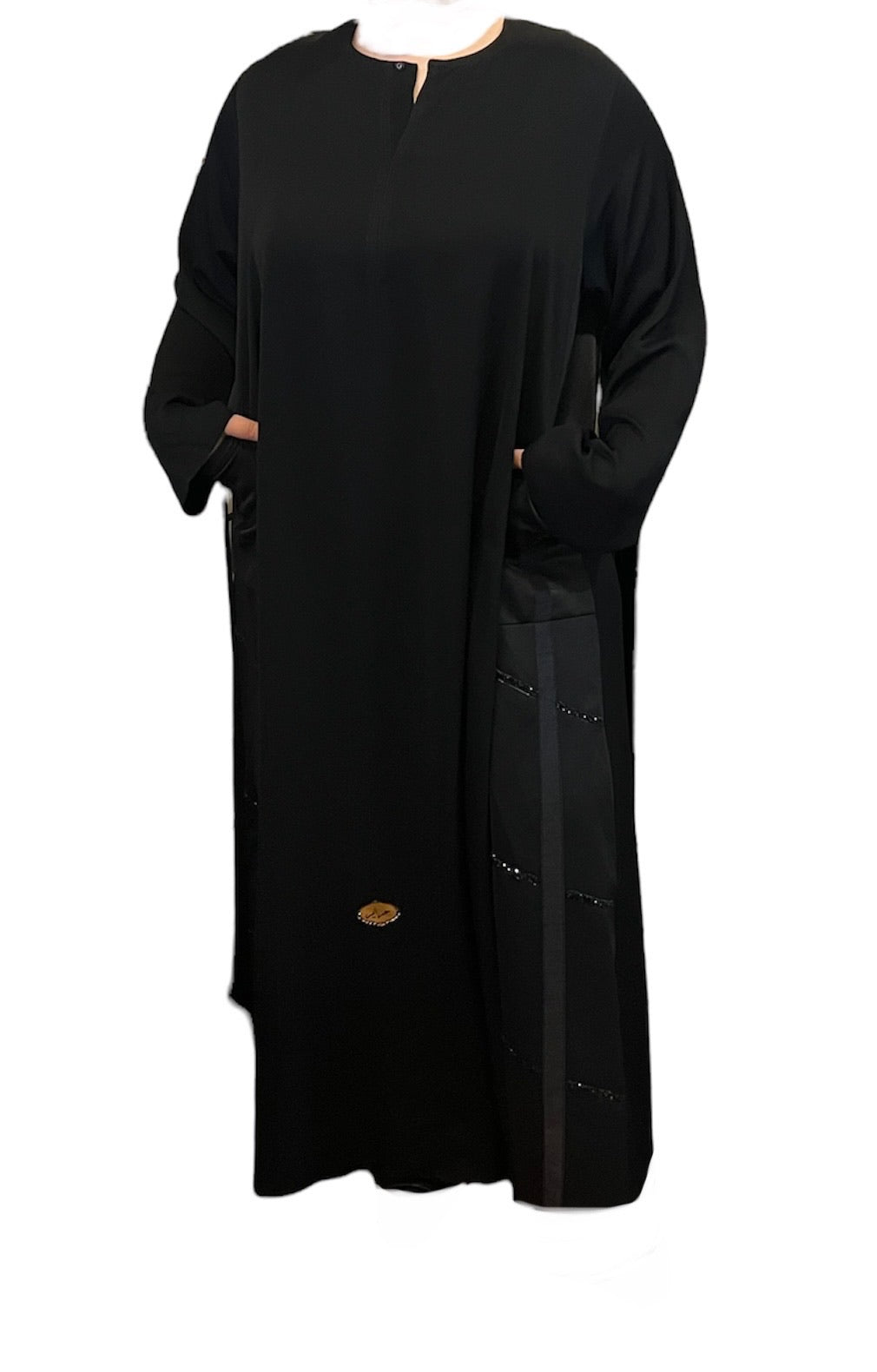 Black Kuwaiti Abayas Variants 1-16 Middle Eastern Boutique