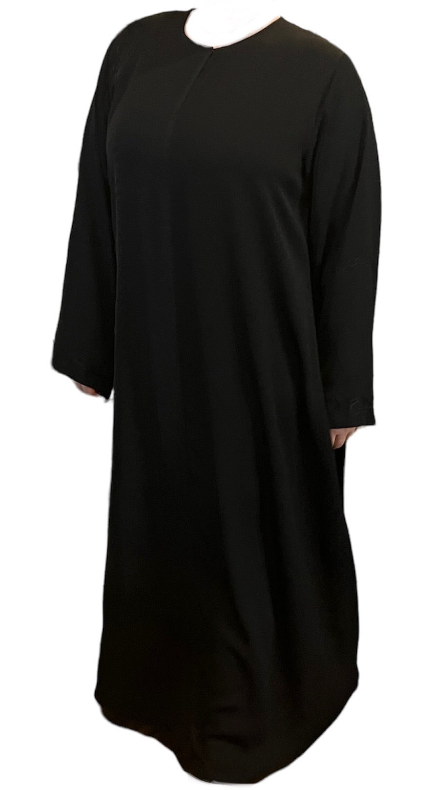 Black Kuwaiti Abayas Variants 17-32 Middle Eastern Boutique