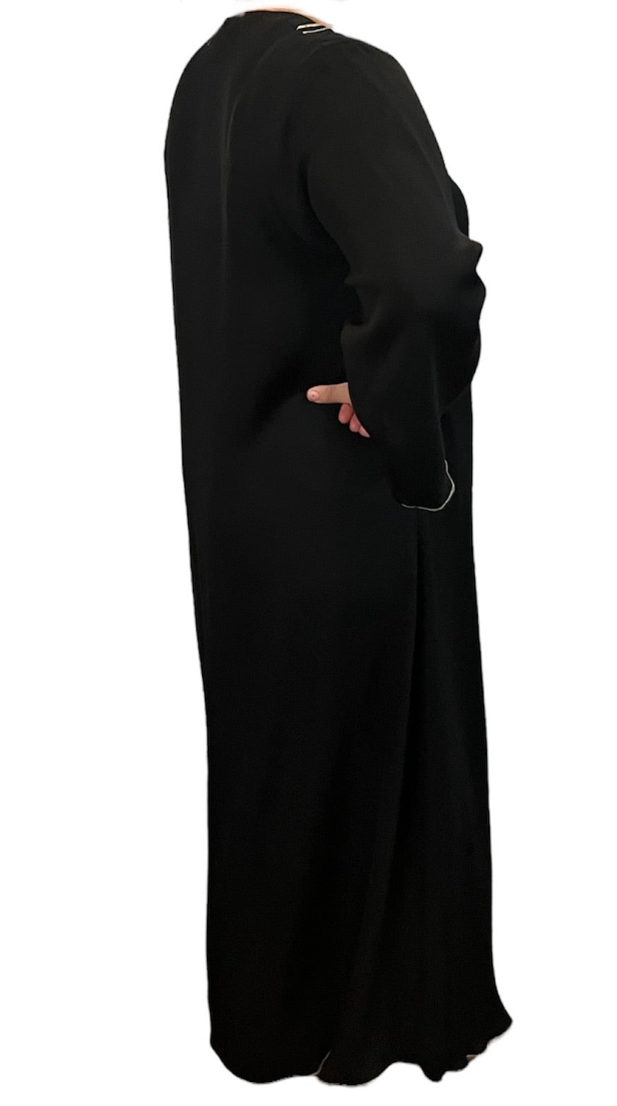 Black Kuwaiti Abayas Variants 1-16 Middle Eastern Boutique