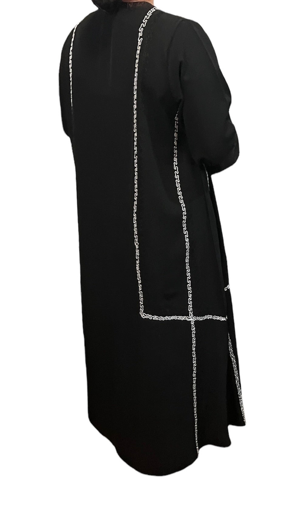 Black Kuwaiti Abayas Variants 1-16 Middle Eastern Boutique