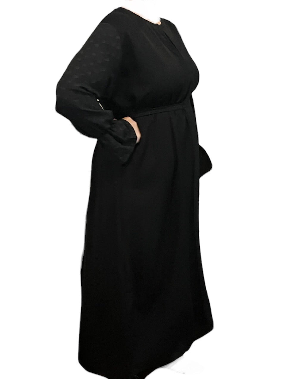 Black Kuwaiti Abayas Variants 1-16 Middle Eastern Boutique