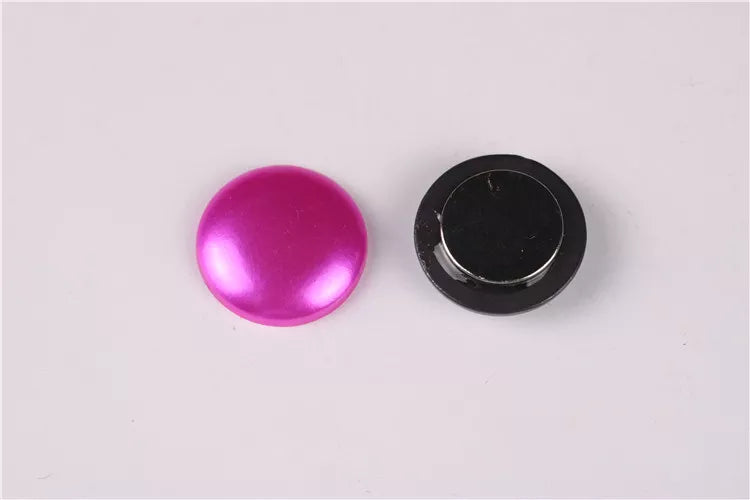 Hijab Magnetic Pin Round Magnetic Hijab Pins Buttons Multi Use Hijab Magnets for Women Scarf Knitwear Hats Lapel Safety, 12 Colors Middle Eastern Boutique