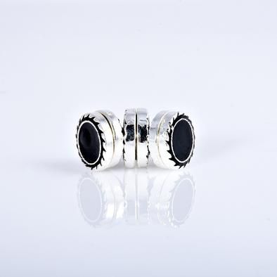 Magnetic Pins , Pins Hijab , Silver Metallic ,Black Pins , 1 pin Middle Eastern Boutique