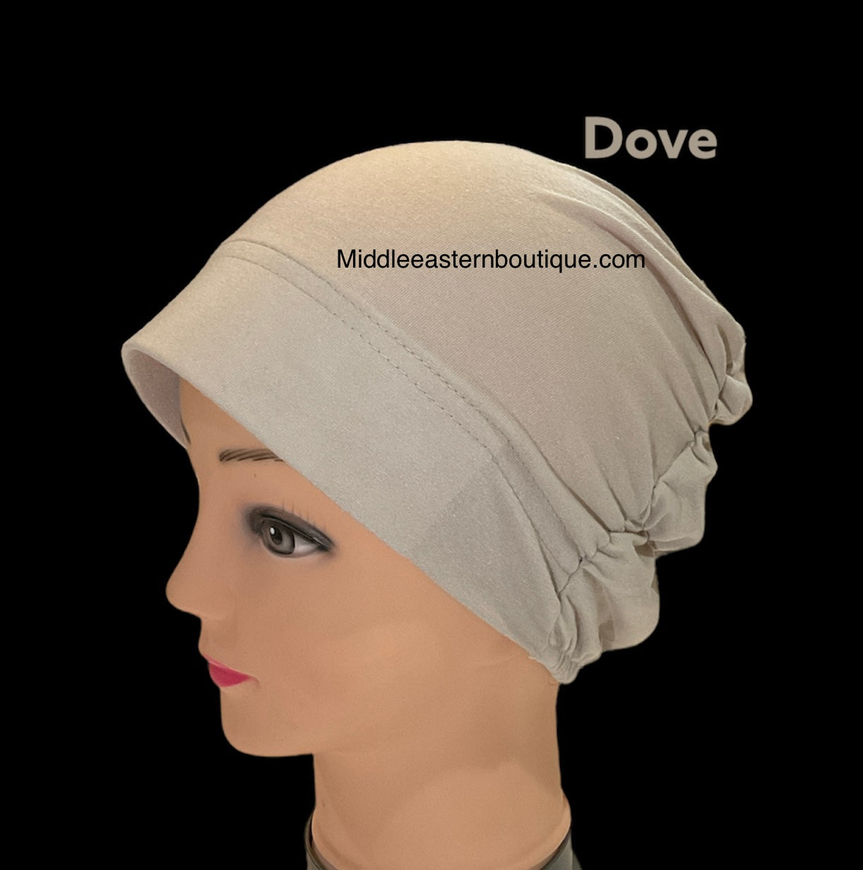 Turban Padded Under Scarf Cap / Full Bonnet cover , 100% Cotton, Hard Front Style Middle Eastern Boutique