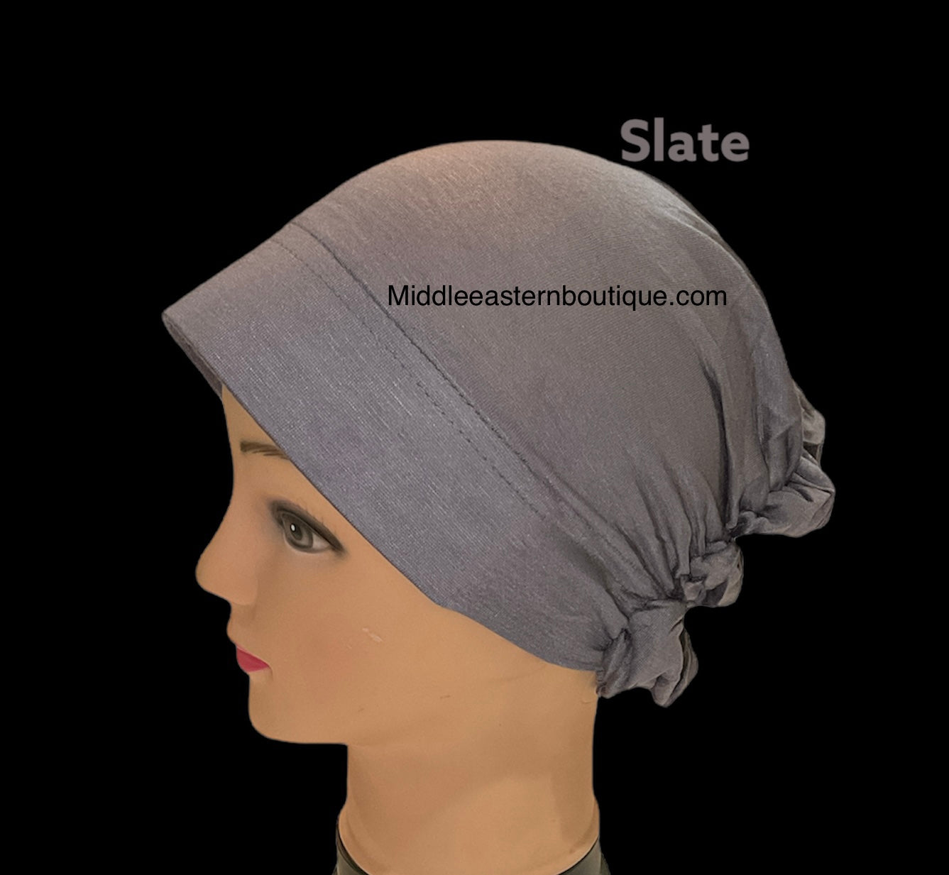 Turban Padded Under Scarf Cap / Full Bonnet cover , 100% Cotton, Hard Front Style Middle Eastern Boutique