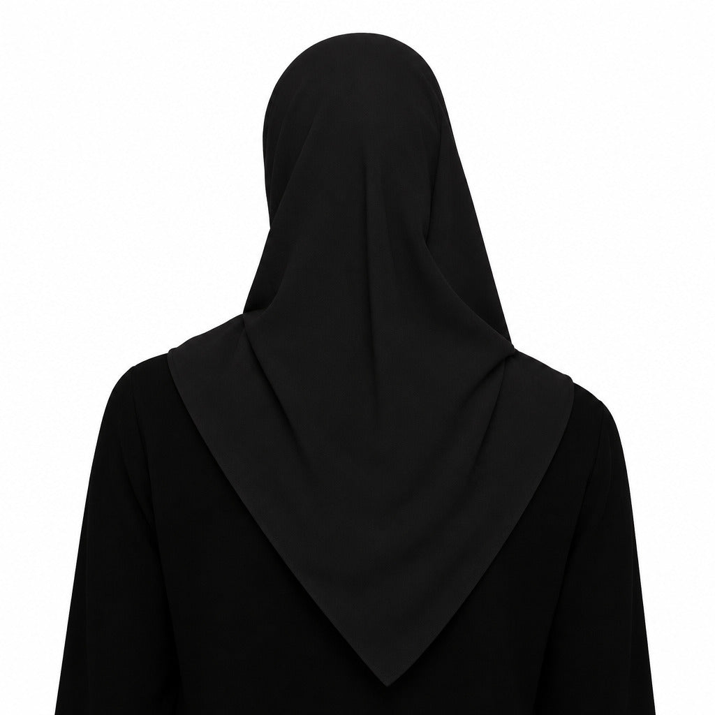 Plain Georgette Square Scarf Middle Eastern Boutique