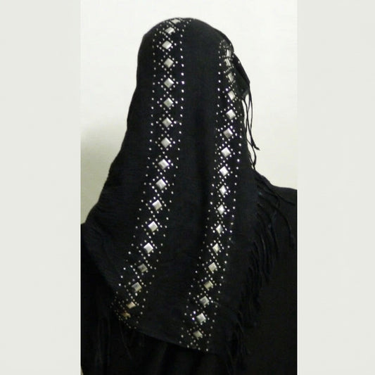 Maisa'a Shawl With Rhinestones and Studds Middle Eastern Boutique