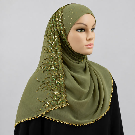 Shawls 2-in-1 w/Caplet Middle Eastern Boutique
