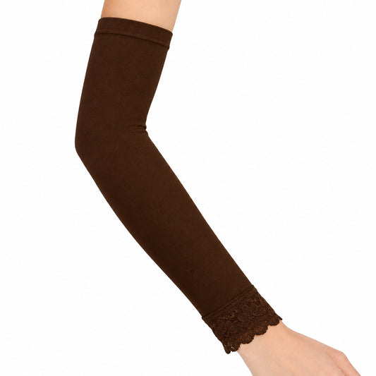 Arm Sleeves with Lace Middle Eastern Boutique
