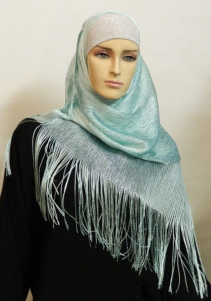 SHIMMERY LIGHT WEIGHT LONG MESH SCARF Middle Eastern Boutique