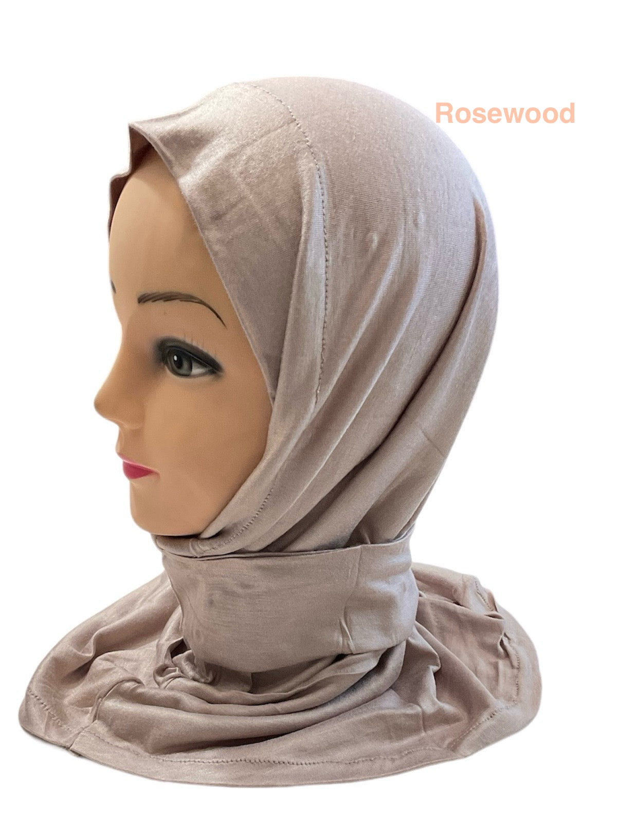 Kuwaiti tabaqia 1-Piece (one piece) very soft stetchable cotton Hijabs