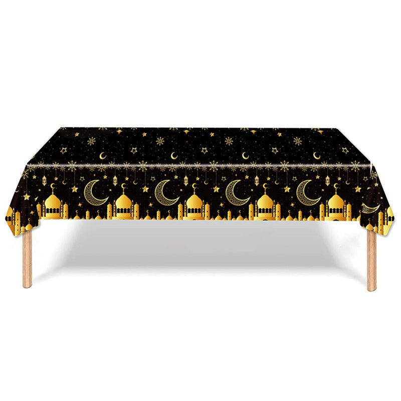 Eid Mubarak Table Cloth Design #1