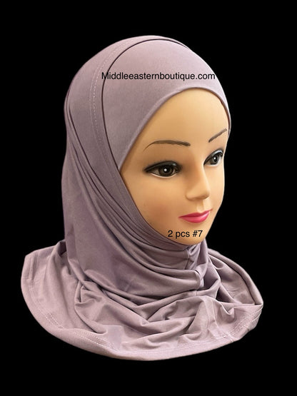 2-Piece Lycra Hijab