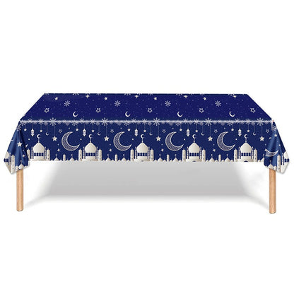 Eid Mubarak Table Cloth Design #1