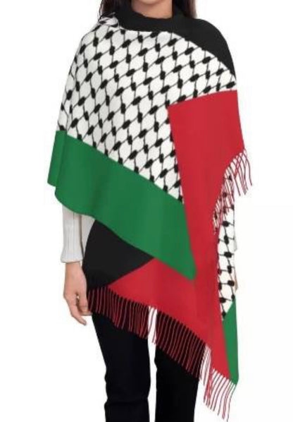Light Kashmir scarves Palestinian style