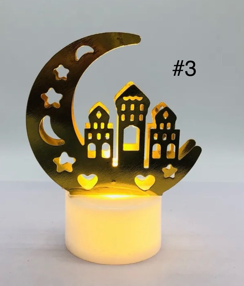 Islamic Décor: Smokeless Candle Lamp