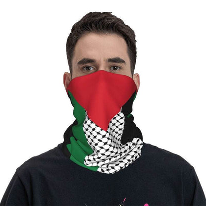 Multi-Functional Palestinian keffiyeh bandana