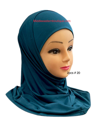 2-Piece Lycra Hijab