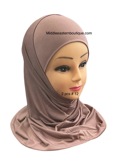 2-Piece Lycra Hijab