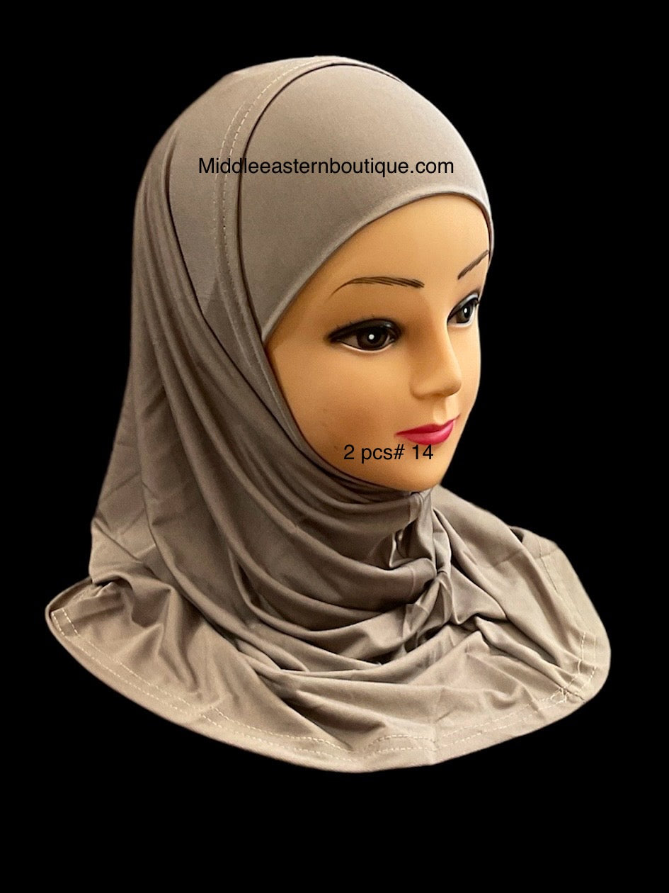 2-Piece Lycra Hijab