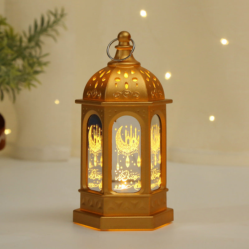 Led Lantern Lamp - Ramadan Kareem or Our Light Witten it.